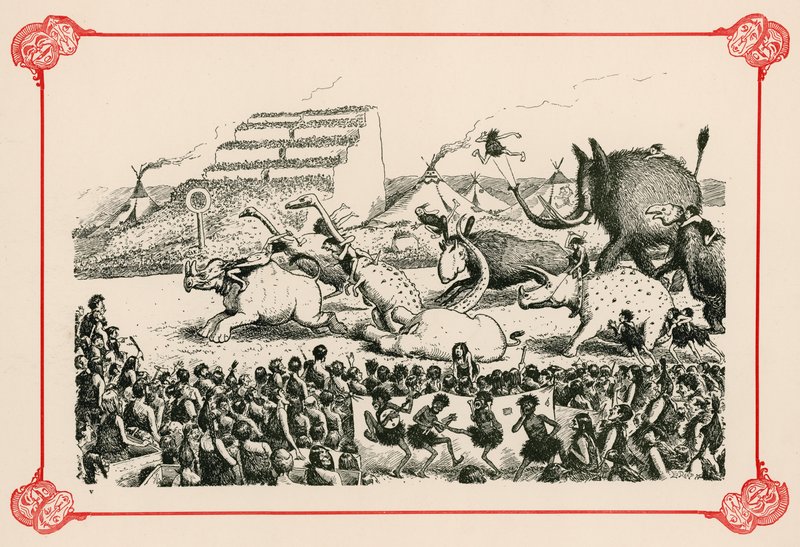 De Grote Race door Edward Tennyson Reed