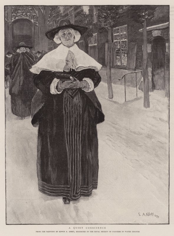 Een Rustig Geweten door Edwin Austin Abbey