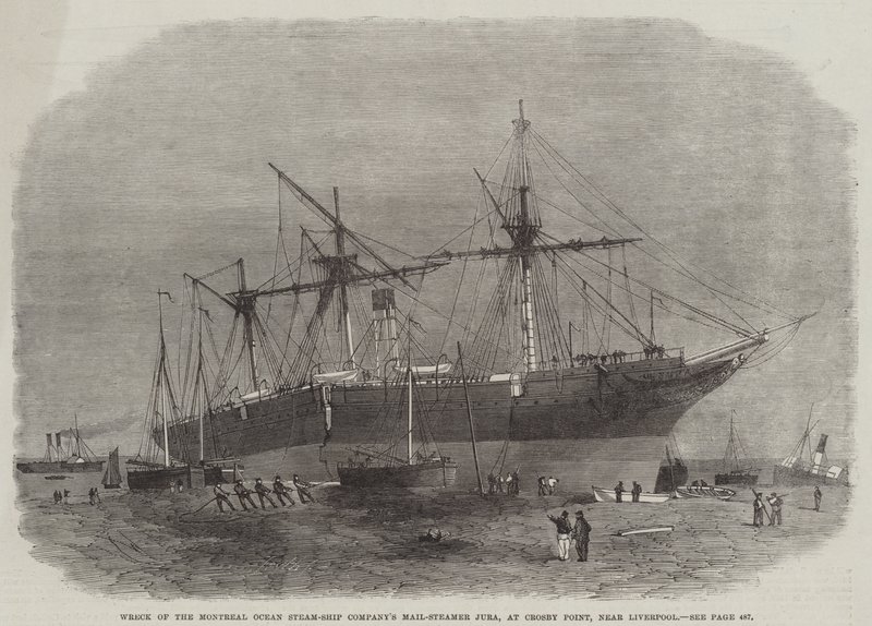 Schipbreuk van de Montreal Ocean Steam-Ship Company