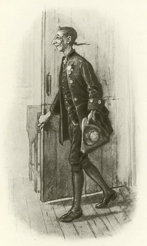 Ichabod Crane door Edwin Austin Abbey