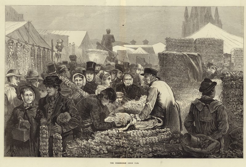 De Birmingham Ui Fair (gravure) door Edwin Buckman