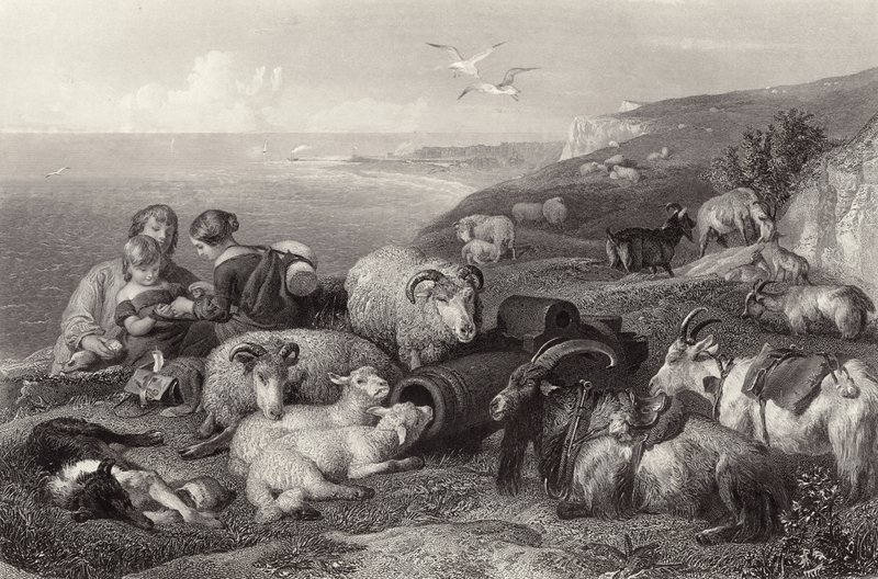 Vrede door Edwin Landseer