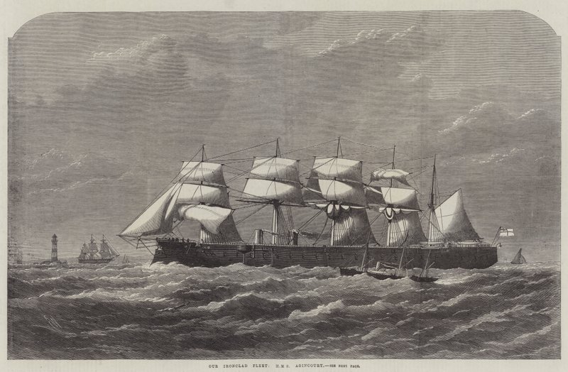 Onze Pantservloot, HMS Agincourt door Edwin Weedon