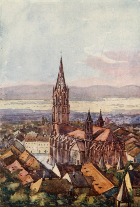 De Rijn: Freiburg-im-Breisgau door Effie Jardine