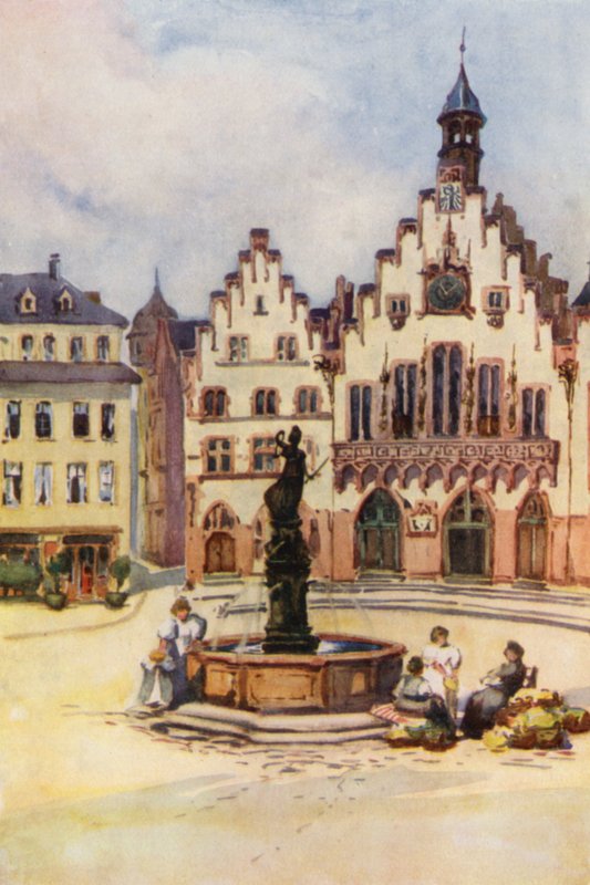 De Rijn: De Römer, Frankfurt door Effie Jardine