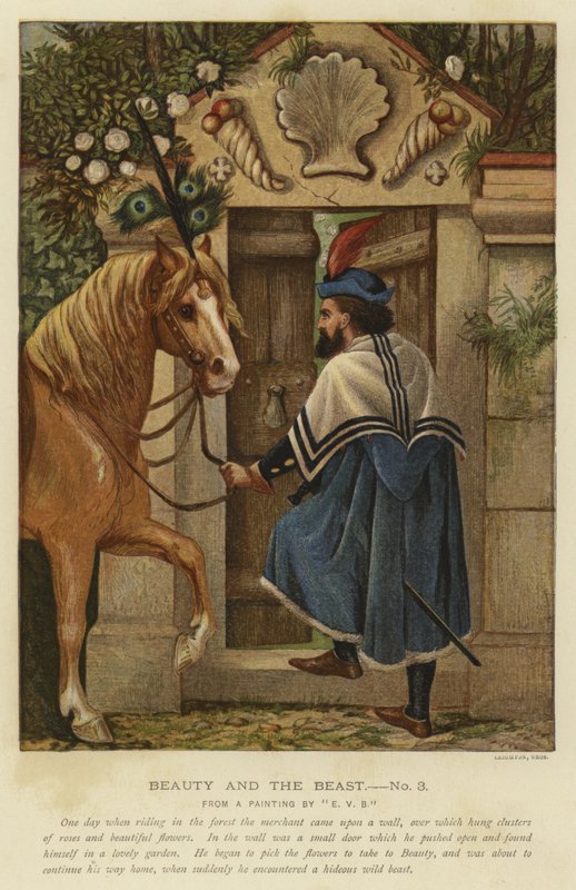 Scène uit Belle en het Beest door Eleanor Vere Boyle