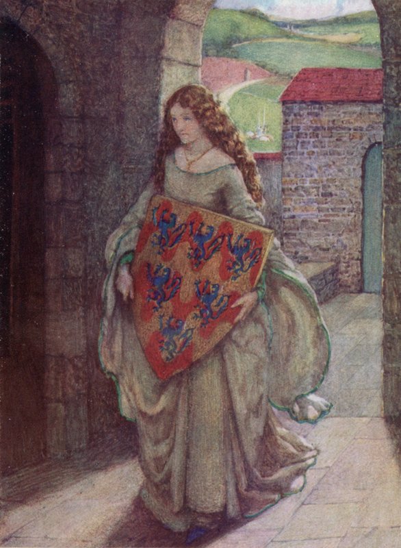 Elaine door Eleanor Fortescue Brickdale