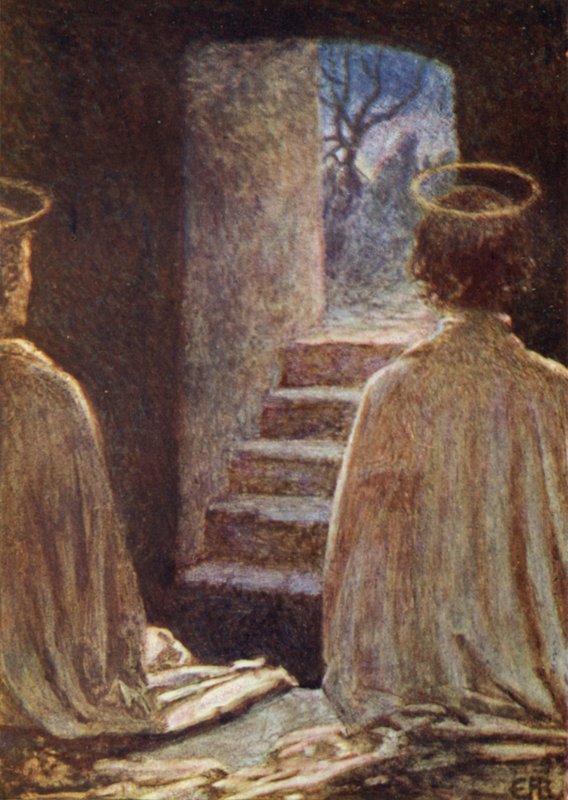 Het lege graf door Eleanor Fortescue Brickdale