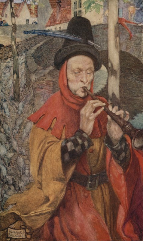 De rattenvanger van Hamelen door Eleanor Fortescue Brickdale
