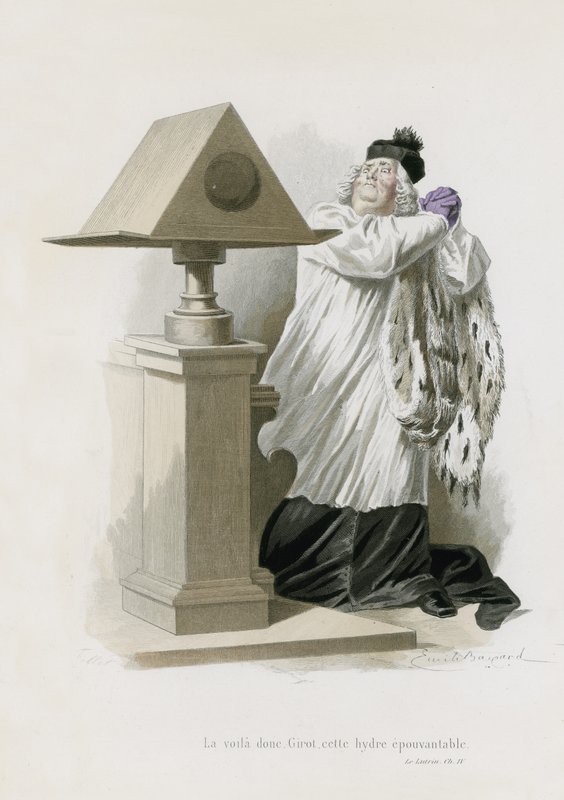 Le Lutrin, Hoofdstuk IV door Emile Antoine Bayard