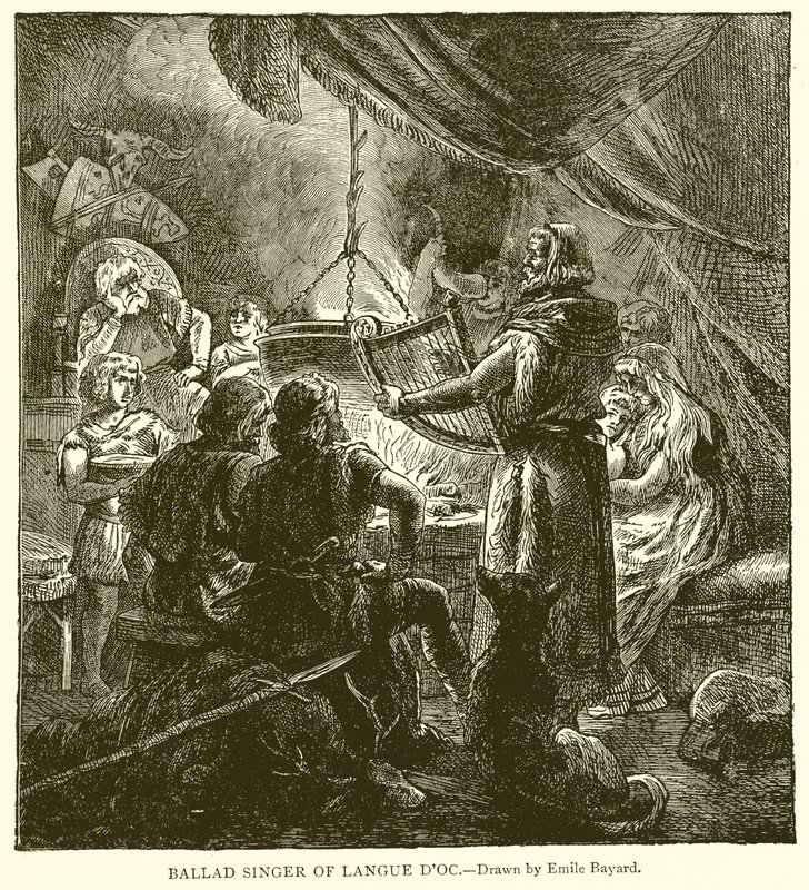 Balladzanger van Langue D
