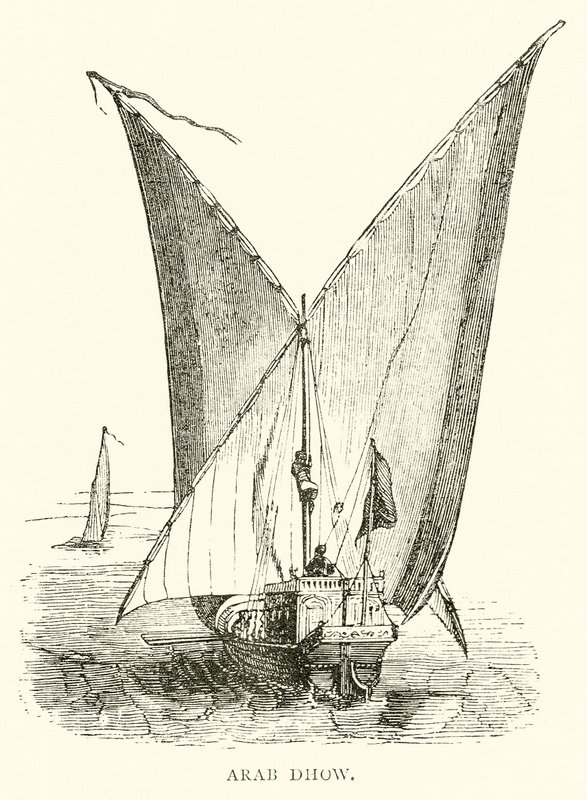 Arabische Dhow door English School