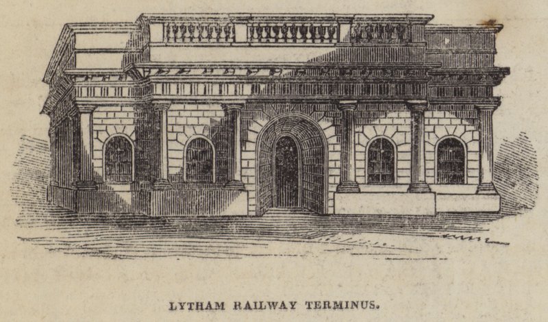Lytham Spoorwegstation door English School