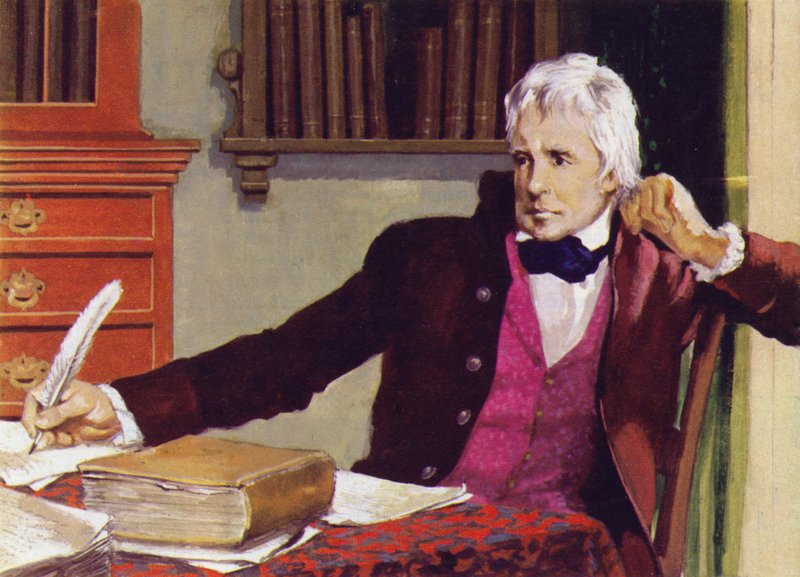 Sir Walter Scott door English School