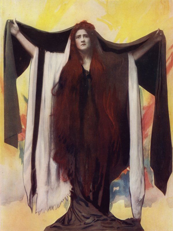 Miss Maud Jeffries in Herod door English Photographer