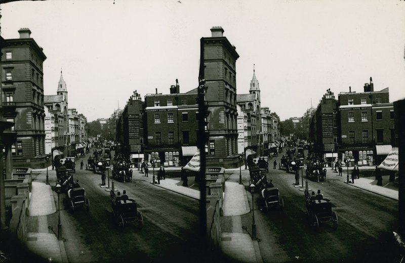 Albert Gate, Londen door English Photographer
