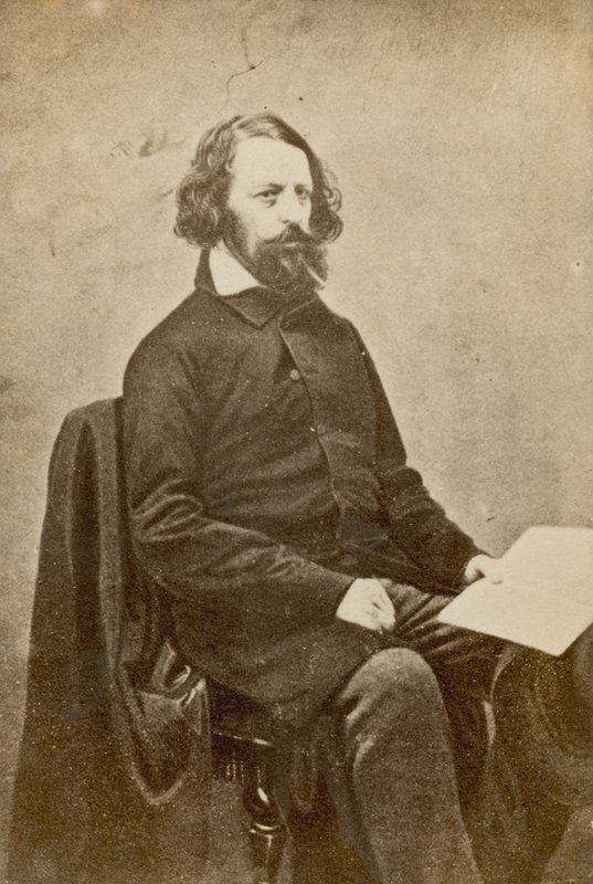 Alfred Tennyson door English Photographer
