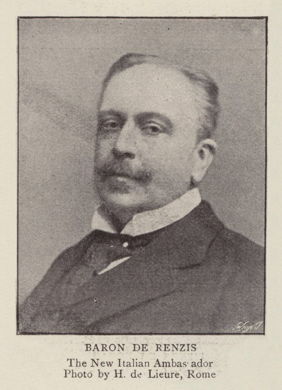 Baron de Renzis door English Photographer