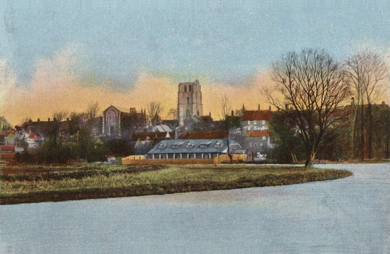 Beccles, vanaf de rivier door English Photographer