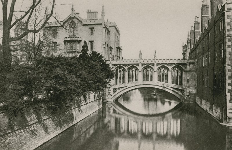 Brug der Zuchten, St Johns College, Cambridge door English Photographer