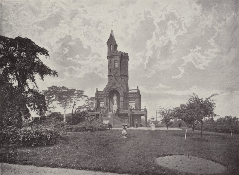 Burns Monument, Kay Park, Kilmarnock door English Photographer