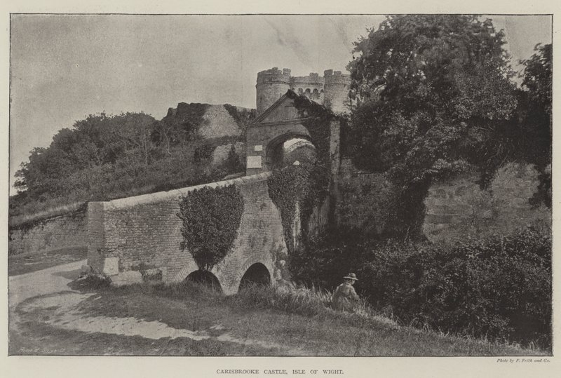 Kasteel Carisbrooke, Isle of Wight door English Photographer