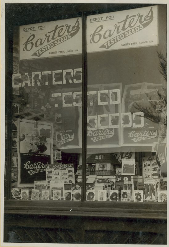 Carters Geteste Zaden Display door English Photographer