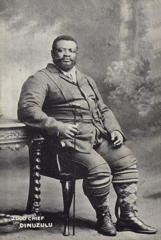 Cetshwayo kaMpande, Koning van de Zulu natie door English Photographer