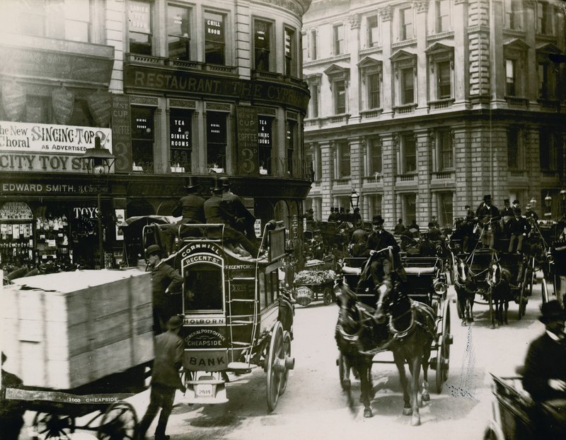 Cheapside, Londen door English Photographer