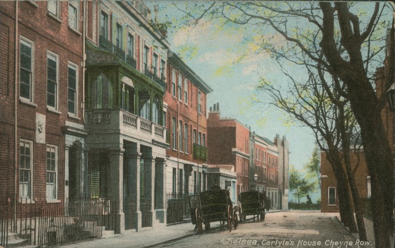 Chelsea, Carlyles Huis Cheyne Row door English Photographer
