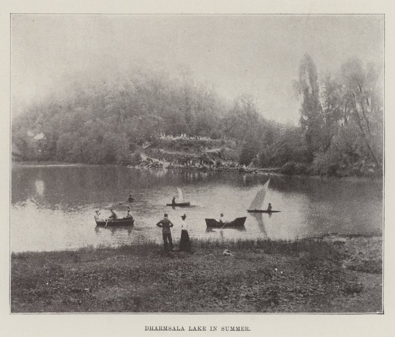 Dharmsala Lake in de zomer door English Photographer