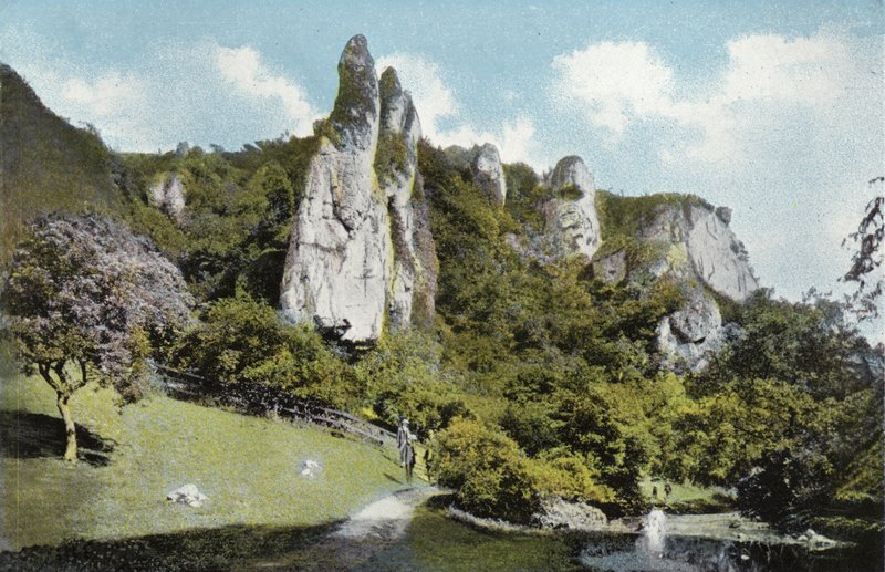 Dovedale, Pickering Tors door English Photographer