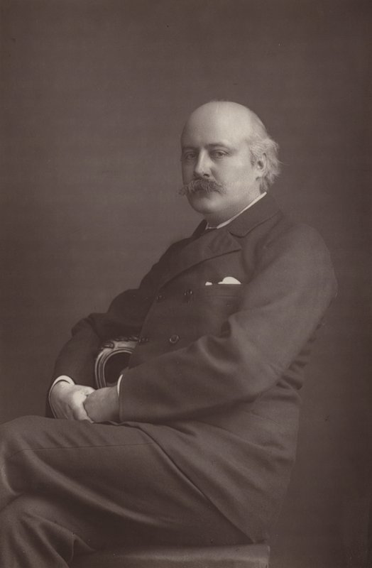 Dr. Hubert Parry door English Photographer