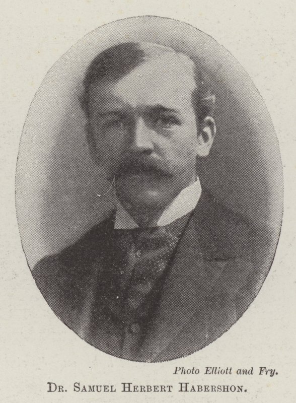 Dr Samuel Herbert Habershon door English Photographer