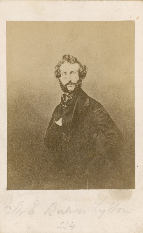 Edward Bulwer Lytton door English Photographer