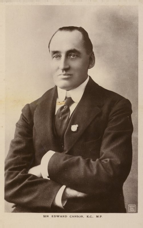 Edward Carson door English Photographer