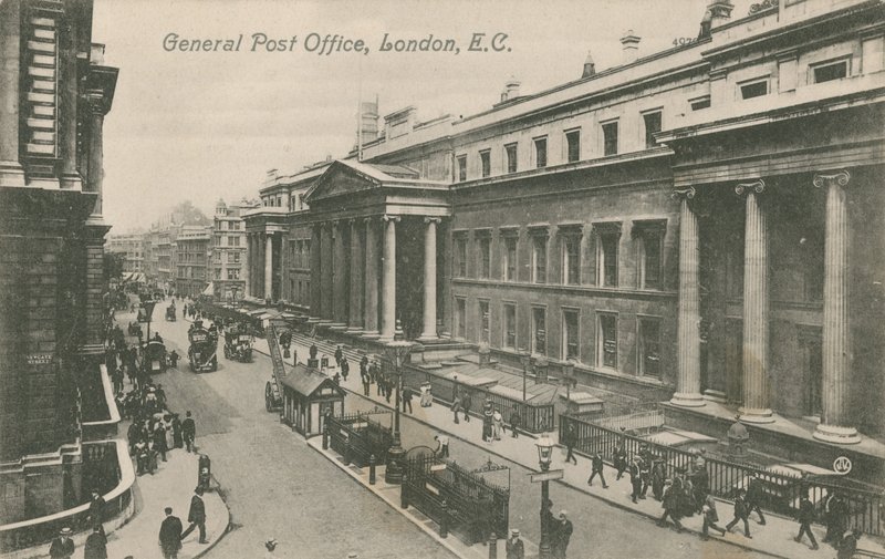 General Post Office, Londen door English Photographer