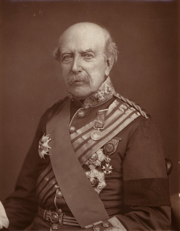 Generaal Sir W F Williams van Kars door English Photographer
