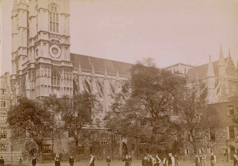 Algemeen uitzicht op Westminster Abbey door English Photographer