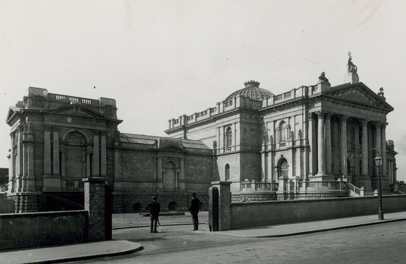 Algemeen zicht op de Tate Gallery door English Photographer