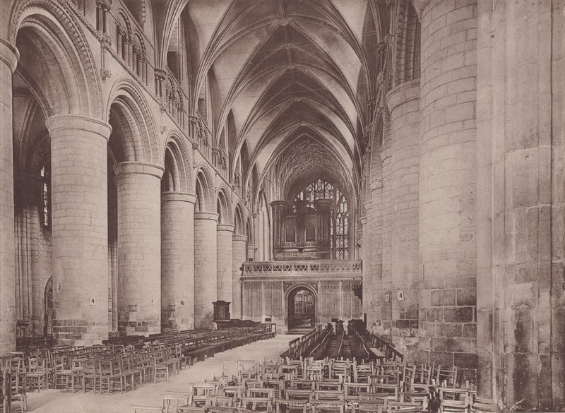 Gloucester: De Kathedraal, Schip Oost door English Photographer