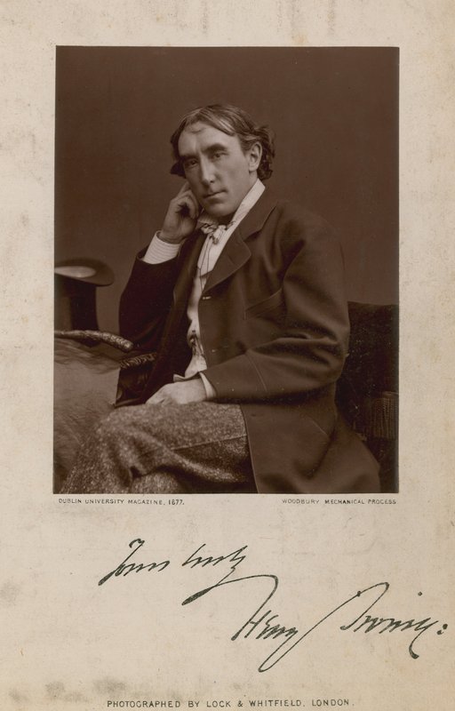 Henry Irving door English Photographer