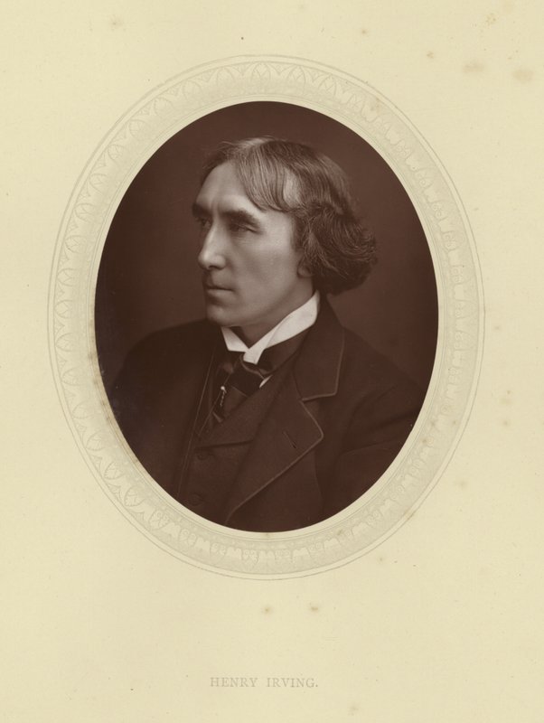 Henry Irving door English Photographer