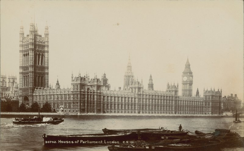 Het Parlement door English Photographer