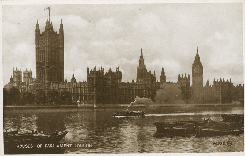 Het Parlement door English Photographer