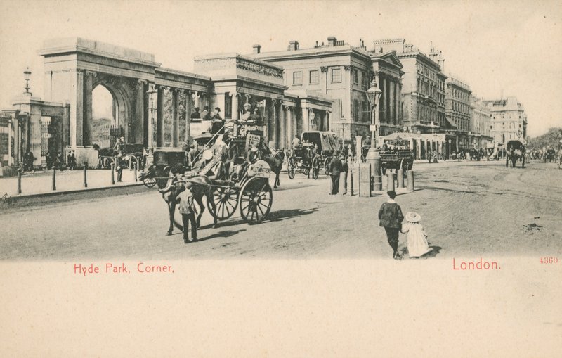 Hyde Park Corner door English Photographer