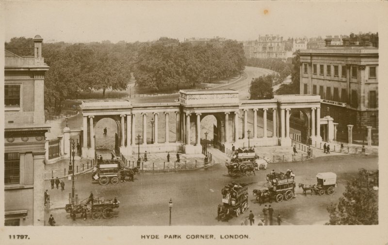 Hyde Park Corner, Londen door English Photographer