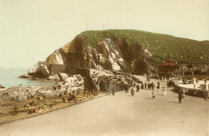 Ilfracombe, Capstone Hill en Parade door English Photographer