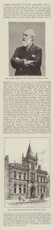 James Reckitt Openbare Bibliotheek, Hull door English Photographer