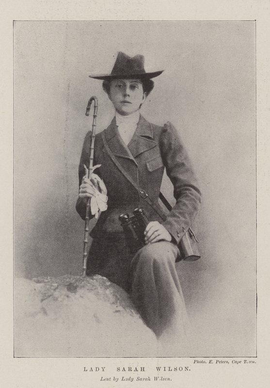 Lady Sarah Wilson door English Photographer